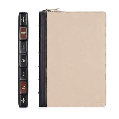 Book Cover Leather Laptop Sleeve for MacBook - Laptop Bags Australia