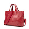 CROCO LEATHER MESSENGER HANDBAG - Laptop Bags Australia