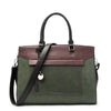 PISTACHIO LEATHER TOTE LAPTOP BAG FOR WOMEN 13-INCH - Laptop Bags Australia