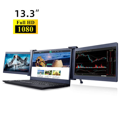 Portable Dual-Screen Laptop Monitor Expansion Screen