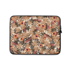 Orange Floral Laptop Case - Laptop Bags Australia