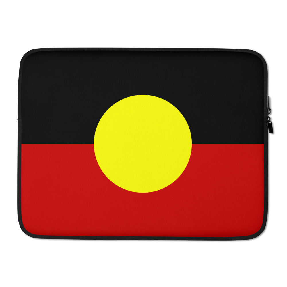 Aboriginal Flag Laptop Case - Laptop Bags Australia