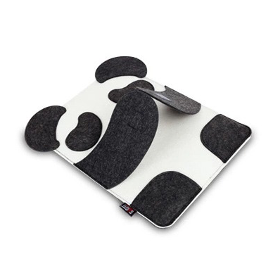 Panda Wool Laptop Sleeve - Laptop Bags Australia