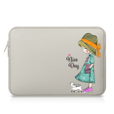 Nice Day Leather Laptop Sleeve - Laptop Bags Australia