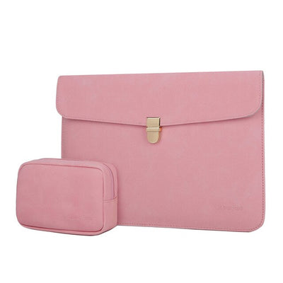 Eliza Leather Laptop Sleeve Set - Laptop Bags Australia