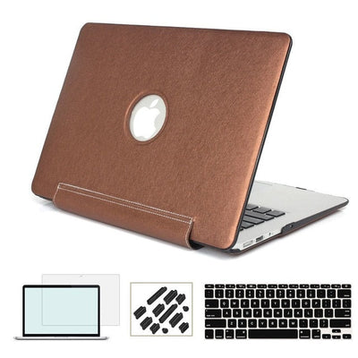 MacBook Case (Set) - Leather Cover - Laptop Bags Australia