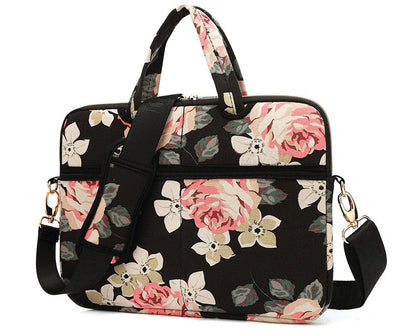 The Rose Laptop Briefcase for Women 15-inch - Laptop Bags Australia